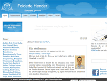 Tablet Screenshot of foldedehender.no